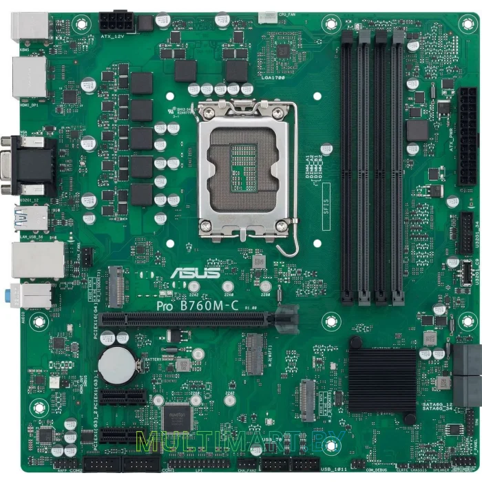 Материнская плата ASUS Pro B760M-C-CSM